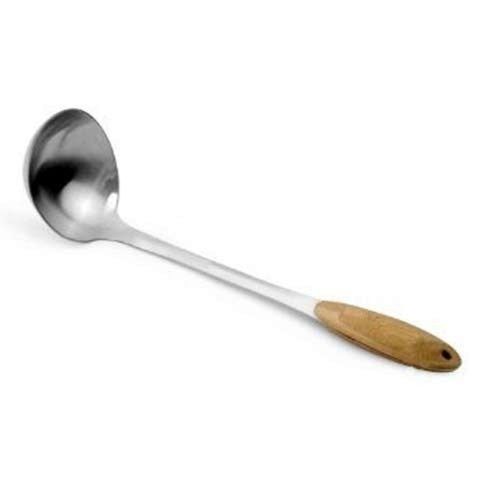 Stainless Steel Round Ladle The Shiny, Stainless Steel Finish Is Sure To Look Great In Any Kitchen