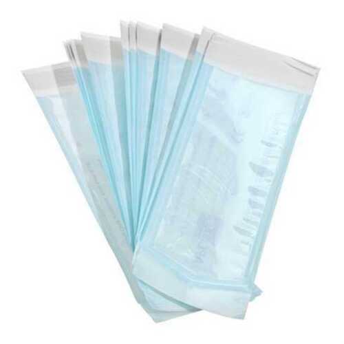 70 x 260mm Plastic Self Seal Sterilization Flat Pouch for Medical Use