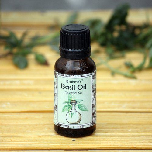 All Natural Ingredient Fresh Basil Essential Oil Good For Hair