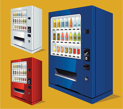 Cold Drink Vending Machine Used In Office, Hospital And Restaurant