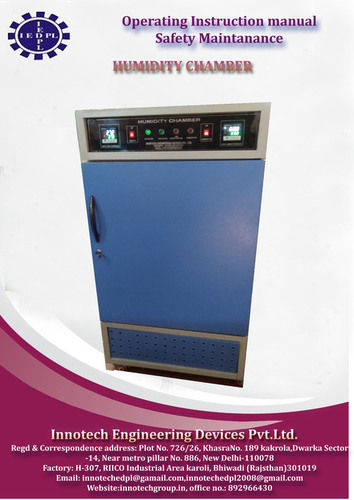 Humidity Chamber, Chamber Volume (Capacity) Minimum 280 Liters