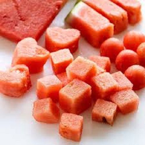 Hygienically Prepared And Delicious Red Colour Fresh Watermelon With Sweet Taste