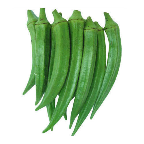 Fresh Green Lady Fingers Rich In Potassium,Vitamin B, Vitamin C. Shelf Life: 3 Days