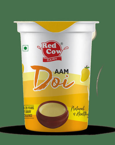 Natural And Healthy Red Cow Dairy Pasteurized Aam Dahi, Pack Of 200G Age Group: Adults