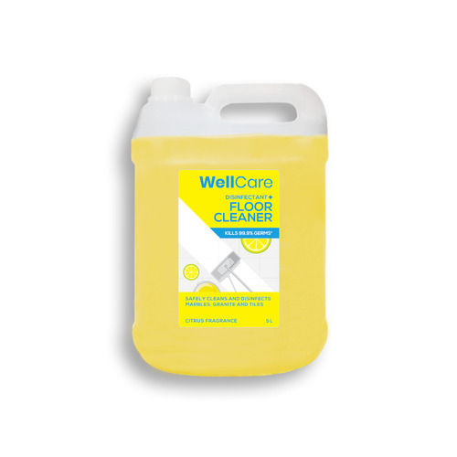 Perfumed Citrus Wellcare Disinfectant Floor Cleaner For Industrial  Shelf Life: 8 Months