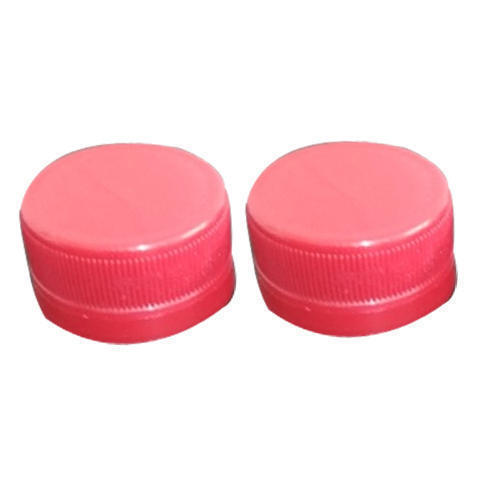 Plastic Pink 20 Millimeter Round Shape Medium Size Screw Type Pet Bottle Cap 
