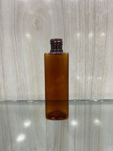 Round Shape Dark Brown Cosmetic Medium Size Health Care Type Pet Bottle 