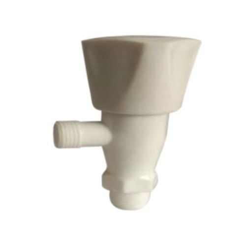 White Color Pvc Plastic Water Tap, For Bathroom And Toilet Fitting