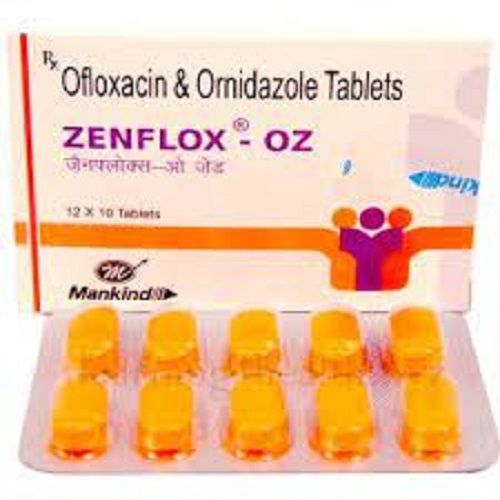 Zenflox -Oz Ofloxacin And Ornidazole Tablet General Medicines