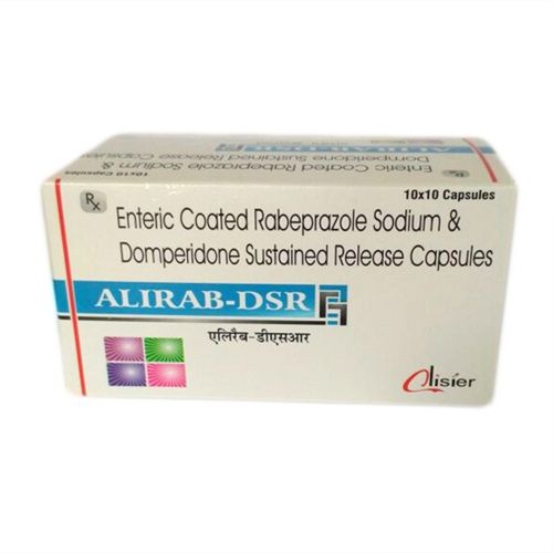 Alirab-dsr एंटरिक कोटेड रैबेप्राजोल सोडियम और डॉम्परिडोन Sr कैप्सूल