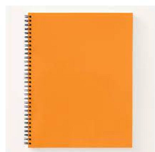 Paper Children And Official Work Orange Color Writing Notebook at Best ...