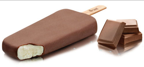 Brown Hygienically Prepared Natural Fresh Delicious Tasty And Yummy Chocobar Stick Ice Cream 