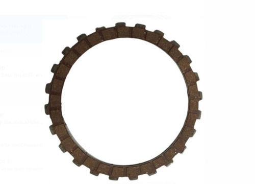 Steel Brown Round Shape, Long Lasting Powder Coated Two Wheeler Clutch Friction Plates 