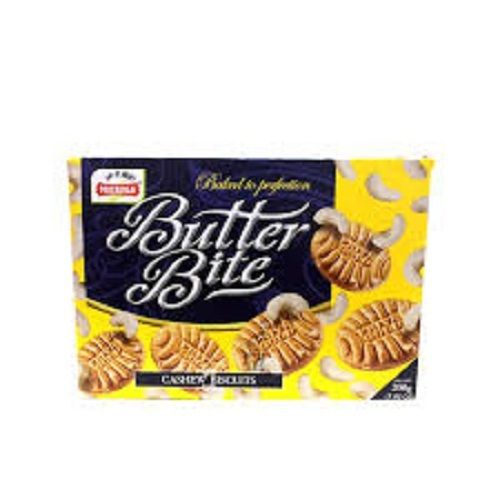 Yummy And Delicious Snack For Children Crispy Butter Bite Sweet Biscuit Fat Content (%): 18.2 Grams (G)