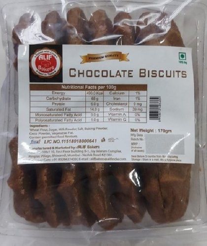 Delicious And Sweet Hygienically Baked Chocolate Biscuits Made With All Natural Ingredients