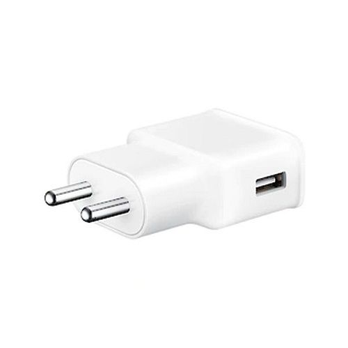 Durable Plastic And Long Lasting Mobile Chargers In White Colour