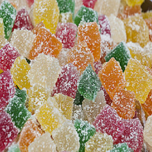 High In Fibre, Vitamins, Minerals, Antioxidants Sweet Rectangle Shape Fruit Jelly Sweets Packaging: Bulk