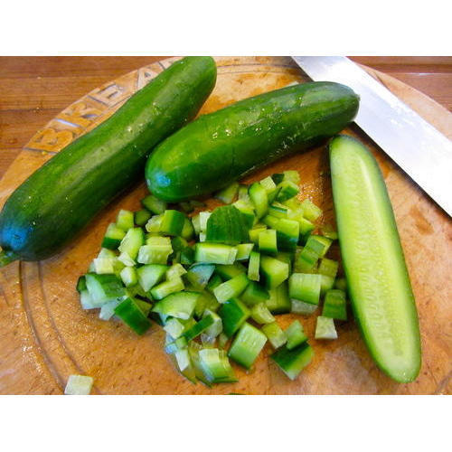 Longitudanal High Water Soluble Fiber Disease Prevention Seedless Cucumber