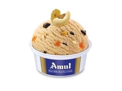 Hygienically Prepared Natural Fresh Delicious Tasty Dried Fruits And Yummy Amul Ice Cream 