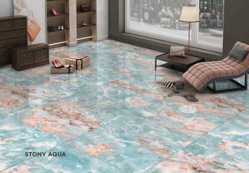 Porcelain Slab Tiles For Flooring In Square Shape And Multicolor, 1200 X 1200 Mm