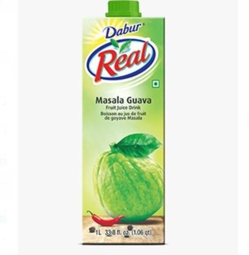 Rich In Vitamins And Minerals Dabur Real Masala Guava Fruit Juice, No Added Preservatives, Pack Of 1 Liter