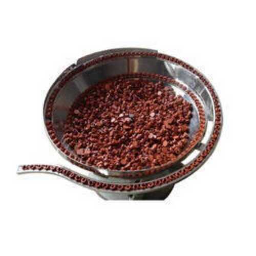 Stainless Steel Bowl Feeder For Industrial Usage, Round Shape Silver Color Power Source: Electric