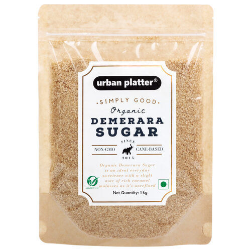 1 Kg 100% Natural Non-Gmo And No Artificial Flavors Organic Demerara Sugar