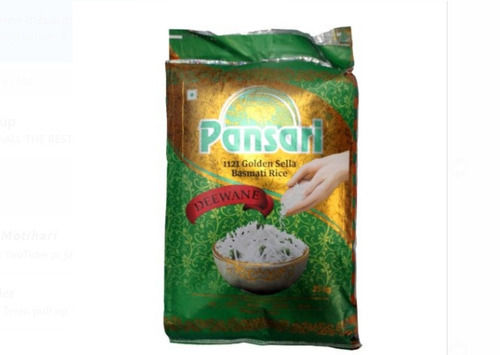 100% Natural And Delicate Fragrant Aroma Pansari Golden Sella Fresh Basmati Rice, For Cooking Use  Admixture (%): 5%