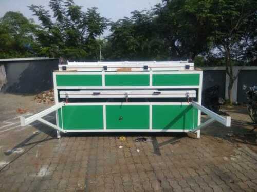 Green 3 Phase 440V Automatic Pvc Vacuum Membrane Press Machine