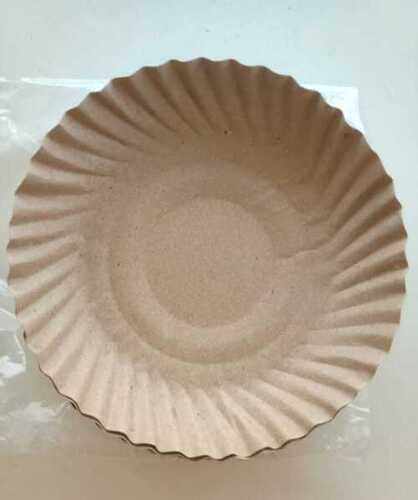 Light Weight Disposable White Paper Plate For Event, Party And Snacks