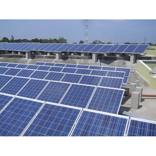 Energy Efficient Roof Top Solar Power Plant With 110V/220V/400 Output