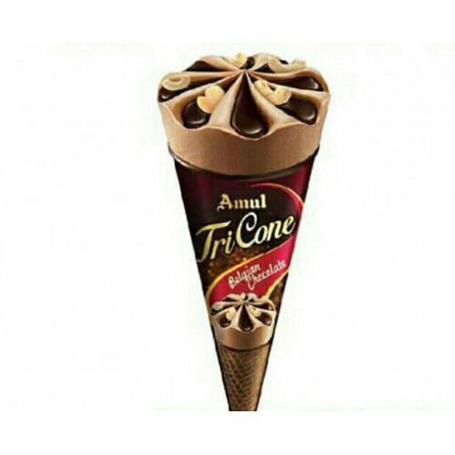 Fine Cream And Cookie Magic Combine Amul Cone Chocolate Ice-Cream Age Group: Children