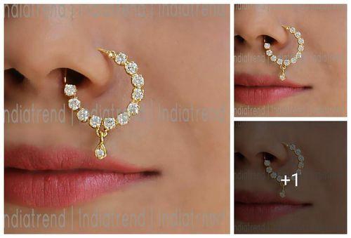 Nose Rings For Women Hoops Studs Nose Piercings Jewelry - Temu-pokeht.vn