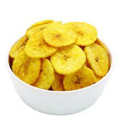 Hygienically Prepared Crispy Crunchy Salty Homemade Yellow Banana Chips Processing Type: Fried