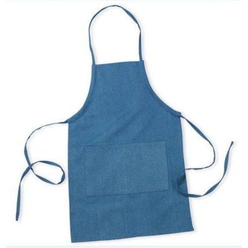 Non Woven Nominal Rates Large Size Front One Pocket Plain Blue Cotton Medical Apron, For Hospital Uses