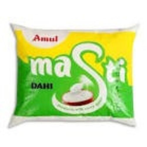 Nutritious Delicious And Long Shelf Life100% Organic Pure Half Ltr Fresh Amul Masti Dahi 