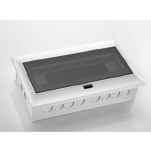 White Colour Metal Body And Plastic Push Button Power Distribution Box, Ip44 Dimension(L*W*H): 400 X 300 X 60 Millimeter (Mm) Millimeter (Mm)