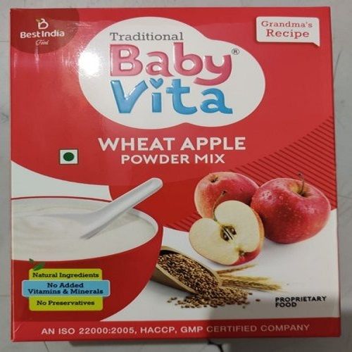  Natural, Healthy ,No Artificial Colour Wheat Apple Powder Mix, For Children 