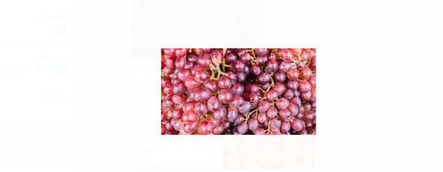 Common 100% Fresh And Healthy Sweet Taste Red Grapes Fruit