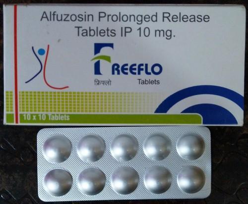 अल्फुज़ोसिन लॉन्ग रिलीज़10 मिलीग्राम, फ्रीफ्लो हेल्थ सप्लीमेंट टैबलेट 10x10 टैबलेट