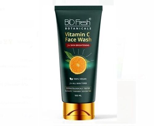 Bio Fresh Vitamin C With Powerful Cleanser Face Wash Gel For Skin Brightening Color Code: Transparent