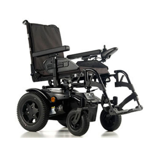 Stainless Steel Convenient And Safe Black Color Strong, Durable Electronic Wheel Chair