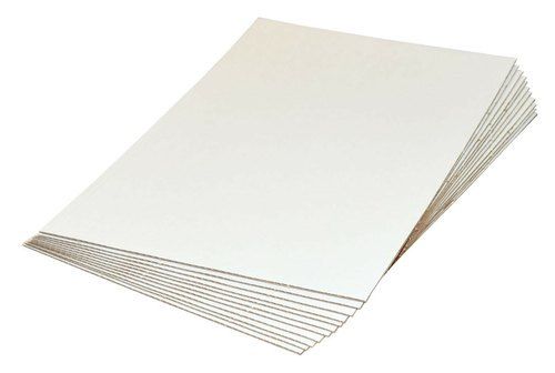 Cost-Effective Material Strong And Durable Environmental Friendly White Paper Corrugated Sheet