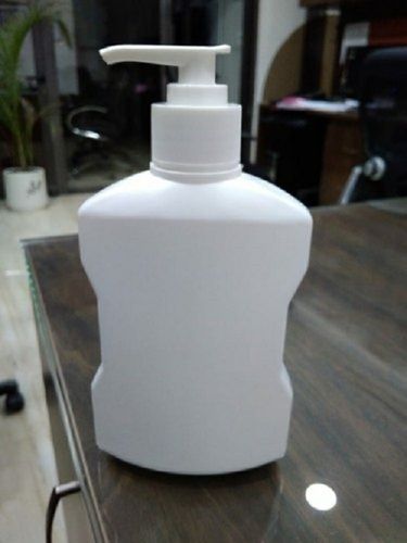 Dispenser Pump White Hdpe Hand Wash Plastic Bottle Use For Storage, 200ml