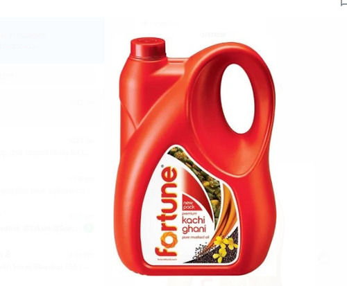 Fortune 100% Natural Kachi Ghani Pure Mustard Oil, 5 Liter Pack Application: Kitchen