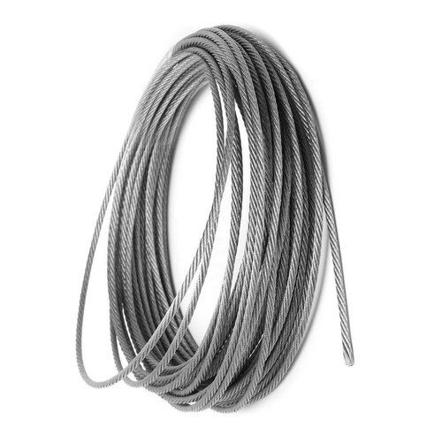 Heat Proof Flame Resistance Round 6Mm Stainless Steel Wire Rope Ss304 Application: Construction