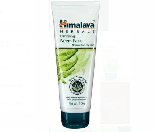 Himalaya Purifying Neem Face Wash Gel With Goodness Of Neem And Turmeric For Normal To Oily Skin Color Code: White