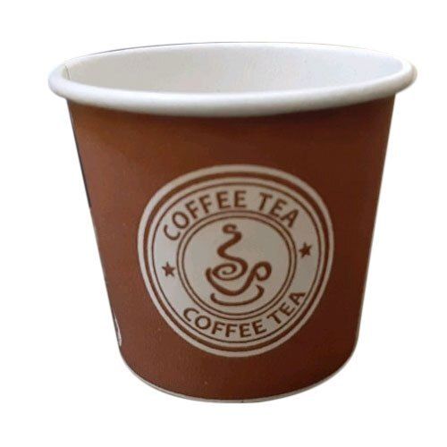 Light Weight 90ml Disposable Paper Tea Serving Cup For Event, Picnic And Parties