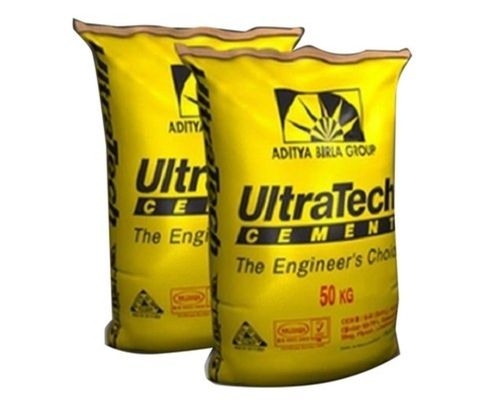 Grey Long Lasting High Quality Ultra Tech The Engineer'S Choice Gray Cement