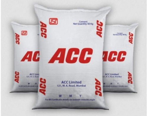 Grey Long Lasting Moisture Free High Quality Solid Acc Cement 43 Grade